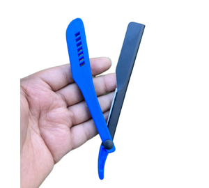 Rasoir de sécurité manuel pliable OPTITECH HEALTHCARE HR-00500 avec lames en acier inoxydable et manche en plastique pour hommes, pour rasage humide - Product Image 1