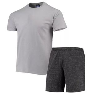 Ensemble de shorts d'été décontractés pour hommes, vente en gros, personnalisable, en coton léger et respirant, avec logo personnalisé - Product Image 6