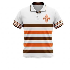 Conjunto de Polo para Hombre de Diseño Personalizado de Alta Calidad, Material Poliéster/Algodón, Estilo Casual, Estampado Técnico por RIVIAN ATLANTIC - Product Image 1
