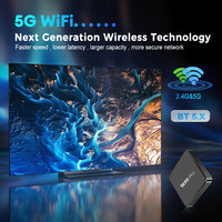 Decodificador de Red TX50pro, Wi-Fi de Doble Banda, Pantalla de Alta Definición, Android 15, Decodificador de TV IP