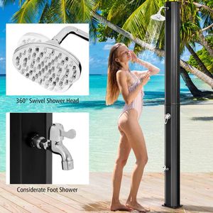 Doccia Solare da Esterno con Altezza Regolabile 7.2 Piedi, Riscaldamento Ecologico - Product Image 4