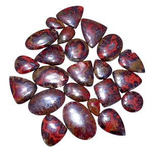 AAA + Cabochon de pierres précieuses en vrac en agate de quartz marocain naturel de haute qualité en forme de mélange pour la fabrication de bijoux - Product Image 1