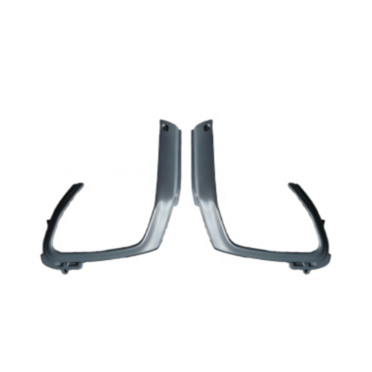 Unpainted Rear Bumper Skid Plate + Tow Eye Cover For Land Rover Range Rover Sport – Clip-On, No Drilling