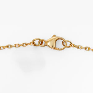 สร้อยคอเพชรทรงหยดน้ำ 14K ทองคำขาว-ทองเหลือง ประดับเพชรแล็บโกรว์ 0.24 กะรัต ดีไซน์หรูหรา พร้อมตัวล็อกแบบก้ามกุ้ง เหมาะสำหรับผู้หญิง สวมใส่ได้ทุกวัน - Product Image 3