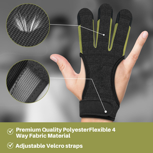 Guantes de Tiro de Cuero Personalizados de la Mejor Calidad al por Mayor, para Ciclismo al Aire Libre, Deportivos, de Dedo Completo, Ligeros, en Colores Personalizados - Product Image 4