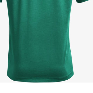เสื้อโปโลผู้ชายคุณภาพพรีเมียม แขนสั้น สีพื้น แห้งเร็ว ผ้าถัก สวมใส่สบาย ทรงปกติ สีเขียว 2026 - Product Image 5