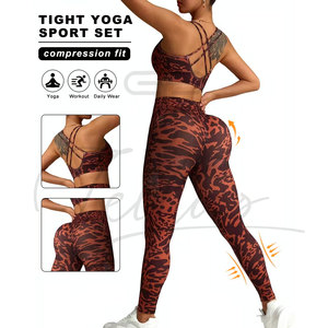 Conjunto Deportivo de 2 Piezas para Mujer, Ropa Deportiva de Manga Larga, Chaqueta de Gimnasio, Top de Talla Grande, Leggings de Yoga de Estilo Activo - Product Image 4