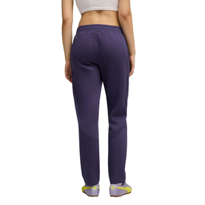 Pantalon de survêtement d'hiver pour femme, taille mi-haute, avec logo personnalisé, style streetwear, coupe droite ample, en molleton de coton, décontracté et sportif - Product Image 2