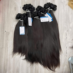Extensiones de Cabello Humano Vietnamita Virgen de Alta Gama, Cabello de un Solo Donante, Doble Trama, Paquetes de Cabello de Lujo - Product Image 5