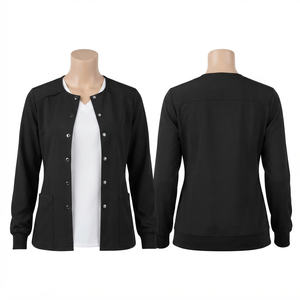 เสื้อแจ็คเก็ตผ้าฟลีซแบบมีฮู้ด Sales Blackhardson น้ำหนัก 240 กรัม ผลิตจากผ้าโพลีเอสเตอร์/คอตตอนถัก ปิดด้วยกระดุมเขาสัตว์ มีตัวเลือกสกรีนโลโก้ ใช้ได้ทั้งผู้ชายและผู้หญิง - Product Image 1