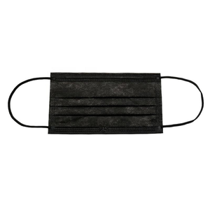 Masques faciaux en tissu non tissé de protection pour la vente directe, avec anneau blanc, masque chirurgical jetable 3 plis pour adulte - Product Image 2