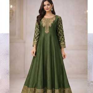 ชุดเดรสผ้าไหมคุณภาพสูงคอลเลคชั่นวันอีด - Product Image 1