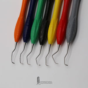 F.J. INTERNATIONAL - Juego de Curetas Manuales de Acero Inoxidable Gracey, 7 Piezas, para Examen Dental Periodontal, Ergonómico, con Certificación CE, Gran Venta - Product Image 5