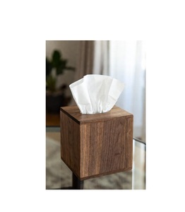 Boîte à mouchoirs en bois en gros, idéale pour les achats en gros, accessoires décoratifs pour la maison, fournitures hôtelières, restaurants - Product Image 3