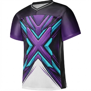 เสื้อออกกำลังกายผ้าตาข่ายพรีเมียม รับผลิตเสื้อผ้าฟิตเนสแบบสั่งพิมพ์ลาย - Product Image 1