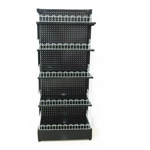 Exhibidor de Hierro Resistente de Alta Calidad para Supermercados con Estante de Exhibición Multifuncional para Minoristas - Product Image 1