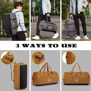 Bolsa de Viaje para Hombre, Impermeable, Deportiva, para Yoga y Fitness, Mochila de Gran Capacidad, Mochilas Escolares con Compartimento para Zapatos - Product Image 3