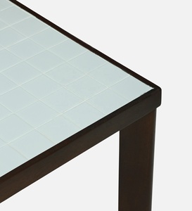 Nouvelle table basse en mosaïque avec pieds en bois disponible en plusieurs couleurs pour le salon et les meubles d'hôtel - Product Image 6