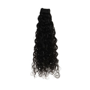 Extensiones de Cabello Natural Rizado con Trama a Máquina - 10 Pulgadas - Product Image 1