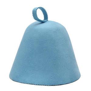 Chapeau de sauna en feutre de laine naturelle ECO Premium, design une pièce, couleur personnalisée, pour hommes et femmes - Product Image 5