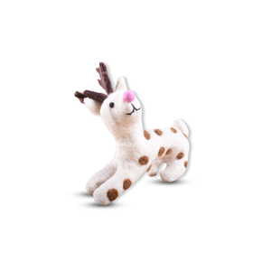 Attractive Deer <b>Felt</b> Doll for Baby & Kids Decor - Product Image 1