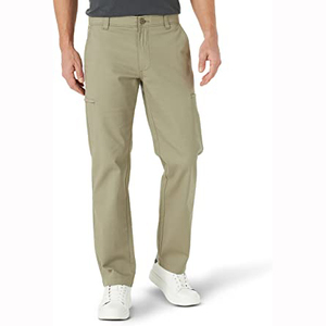 Quality Men's Straight Mid Casual <b>Cargo</b> <b>Pants</b> <b>Waterproof</b> Breathable Oxford Fabric Roomy Multi-Pocket Layout Work Travel Use - Product Image 1
