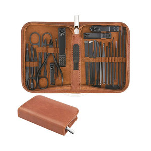 Stainless Steel Professional Manicure Pedicure <b>Kit</b> <b>Nail</b> Grooming Tool Set for Salon and Daily Care Use - Product Image 1