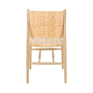 Chaise de salle à manger en teck minimaliste moderne pour hôtel, restaurant et café, fournisseur d'exportation de meubles en bois massif durables - Product Image 4