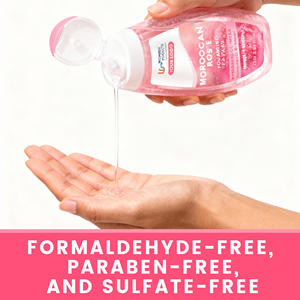 Gel de Baño Espumoso Nutritivo e Hidratante de Rosa Marroquí de Marca Privada, 18 oz, Hidratante, Precio al por Mayor, OEM/ODM - Product Image 5