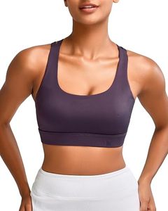 Breathable Custom Front Spandex Wholesale Backless High Quality Seamless Women Sportswear Gym Yoga Sports Bra Fitness Medium - Product Image 1
