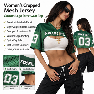 Sheer Star Mesh Crop <b>Top</b> Women Short Sleeve Transparent Streetwear women's shirt Lightweight Fashion Layering Shirt OEM Supply - Product Image 4