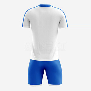 Uniforme de Fútbol Personalizado para Adultos, Cómodo, con Logotipo a Color, Unisex, Transpirable, 100% Poliéster, para Deportes al Aire Libre, Fabricación en Fábrica - Product Image 2