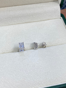 Luxury Lab Grown Diamond Earrings IGI Certified 10k 14k 18k Solid Gold High Clarity Yellow Rose White Gold Jewelry <b>Gift</b> For Wife - Product Image 2