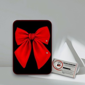 Custom Classic Acrylic Bow Lash Tile Magnetic Eyelash Extension Palette Private <b>Label</b> Lash Plate Square Flower Design Reusable - Product Image 1