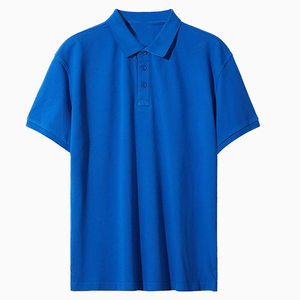 Polo pour homme à manches courtes, décontracté, en coton - Product Image 1