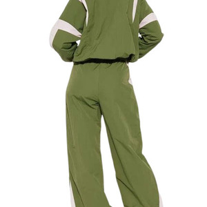 Conjunto de Sudadera con Capucha y Chaqueta Cortavientos Informal Personalizada, Unisex, con Bordado de Diseñador, 2 Piezas, Ligero, Antibacterial, de Secado Rápido, Trajes para Mujer - Product Image 6