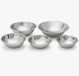 Durable Eco-Friendly Stainless Steel Classic <b>Kitchen</b> Mixing Serving Bowls with Space-Saving Design for Gifting Bulk Quantity - Product Image 1