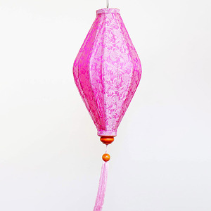 Hoi An lanterns wholesale supply best price premium natural bamboo silk lantern for decorations - Product Image 6
