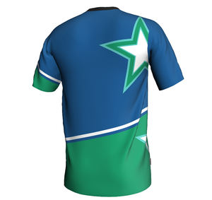 Ropa Deportiva Personalizada de Poliéster con Camisetas de Fútbol Estampadas al por Mayor de Fábrica para Niños, Camiseta de Fútbol para Entrenamiento - Product Image 3