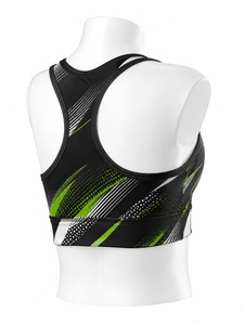 Soutien-gorge de sport écologique pour femme, sur mesure, service OEM, respirant, dernier design, tissu doux de haute qualité, compression - Product Image 3