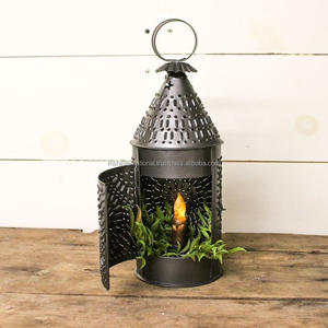 โคมไฟโลหะสีดำตกแต่งในร่ม, โคมไฟตกแต่งคริสมาสต์โคมไฟตั้งโต๊ะเชิงเทียนจากผู้ค้าส่งอินเดีย - Product Image 3