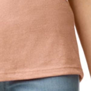 Camiseta de Manga Corta Personalizada para Mujer, Cuello Redondo, Informal, de Algodón, Básica, Lisa, al por Mayor, Fabricante de Ropa OEM ODM - Product Image 6