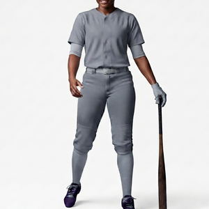 Uniforme de Béisbol para Clima Cálido, Excelente Calidad y Ropa para Exteriores, Uniforme de Béisbol de Alta Calidad para Mujer - Product Image 1