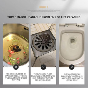 AJYF fabricante de Tailandia polvo limpiador de drenaje de tubería de inodoro de alto efecto 5%-15% ingredientes activos hogar altamente concentrado - Product Image 4