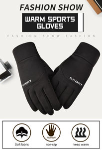 Guantes de Ciclismo de Invierno Aislantes e Impermeables Personalizados, Guantes Deportivos para Ciclismo de Montaña, Conducción, Esquí, Motocross en Oferta - Product Image 4