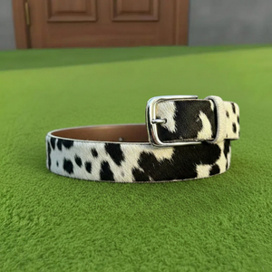 Multi Color High Quality Handmade Cow Hide Men Factory Direct Sale New Design Genuine Leather <b>Belt</b> OEM Supply Waterproof Durable - Product Image 5