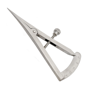 Calibrador Castroviejo Recto de 9 cm, Instrumento Quirúrgico de Precisión de Acero Inoxidable para Mediciones Precisas y Planificación de Implantes - Product Image 1