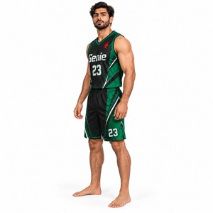 Pantalones Cortos de Baloncesto Transpirables, Ropa Deportiva para Entrenamientos de Equipo, Partidos, Torneos, Conjunto de Uniforme de Baloncesto Personalizado - Product Image 3