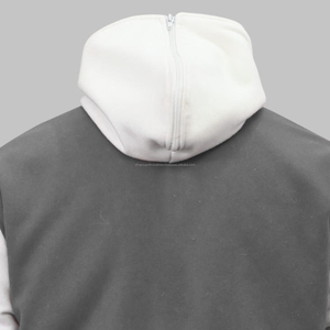 Chaqueta universitaria de lana de algodón personalizada de alta calidad con cuello levantado prendas recubiertas transpirables para invierno - Product Image 4