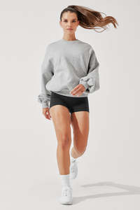 Sweat-shirt à col rond pour femme, vêtements de sport pour entraînement de fitness, gym, sport - Product Image 6